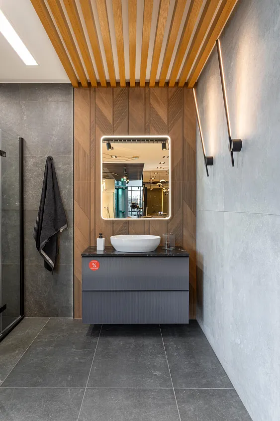 Wykończenie łazienki w Krakowie – skandynawski design, jasne i naturalne wnętrza – Sagan-Bud